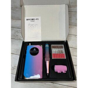 Electric Nail Drill Grinding Machine Portable Nail Polisher 40000 RPM